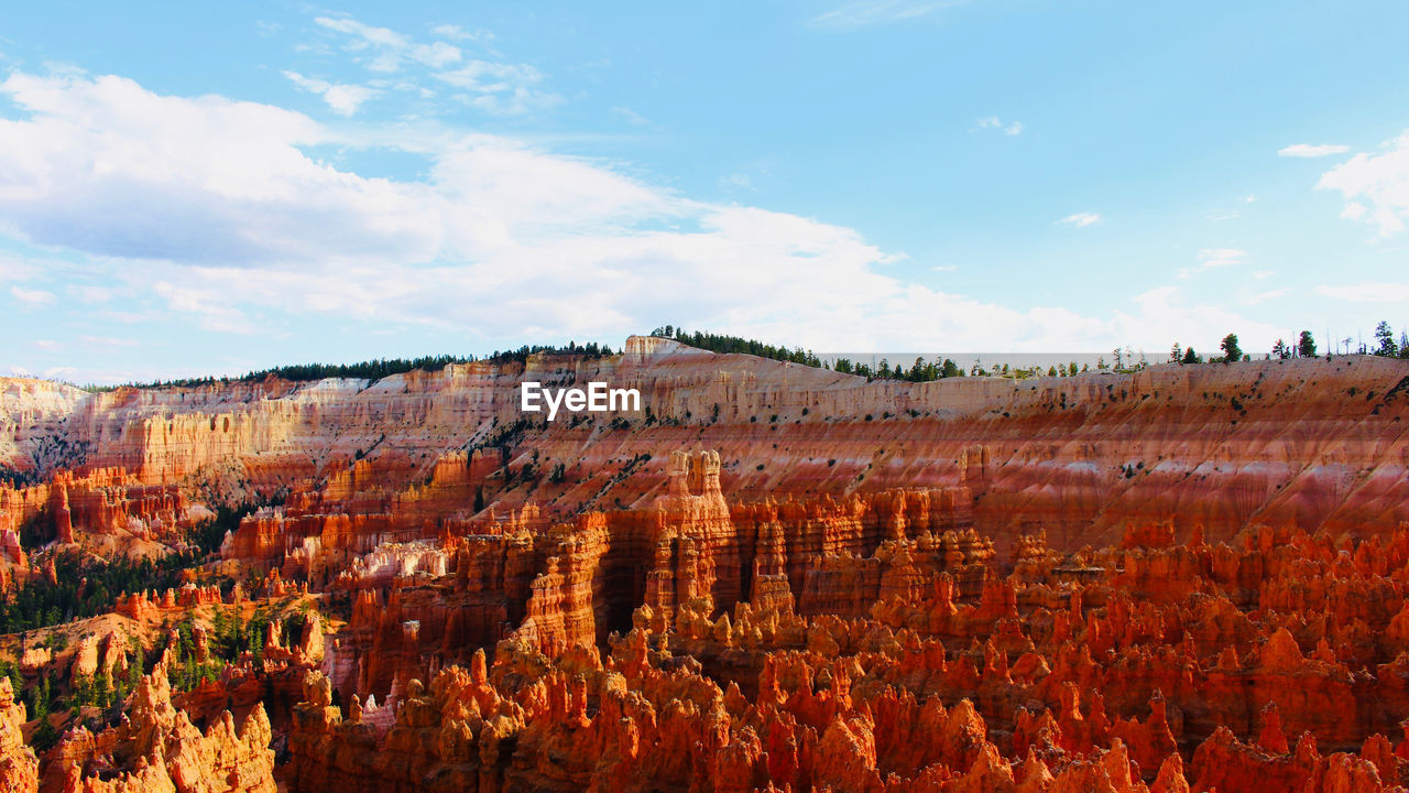 VIEW OF ROCK FORMATIONS