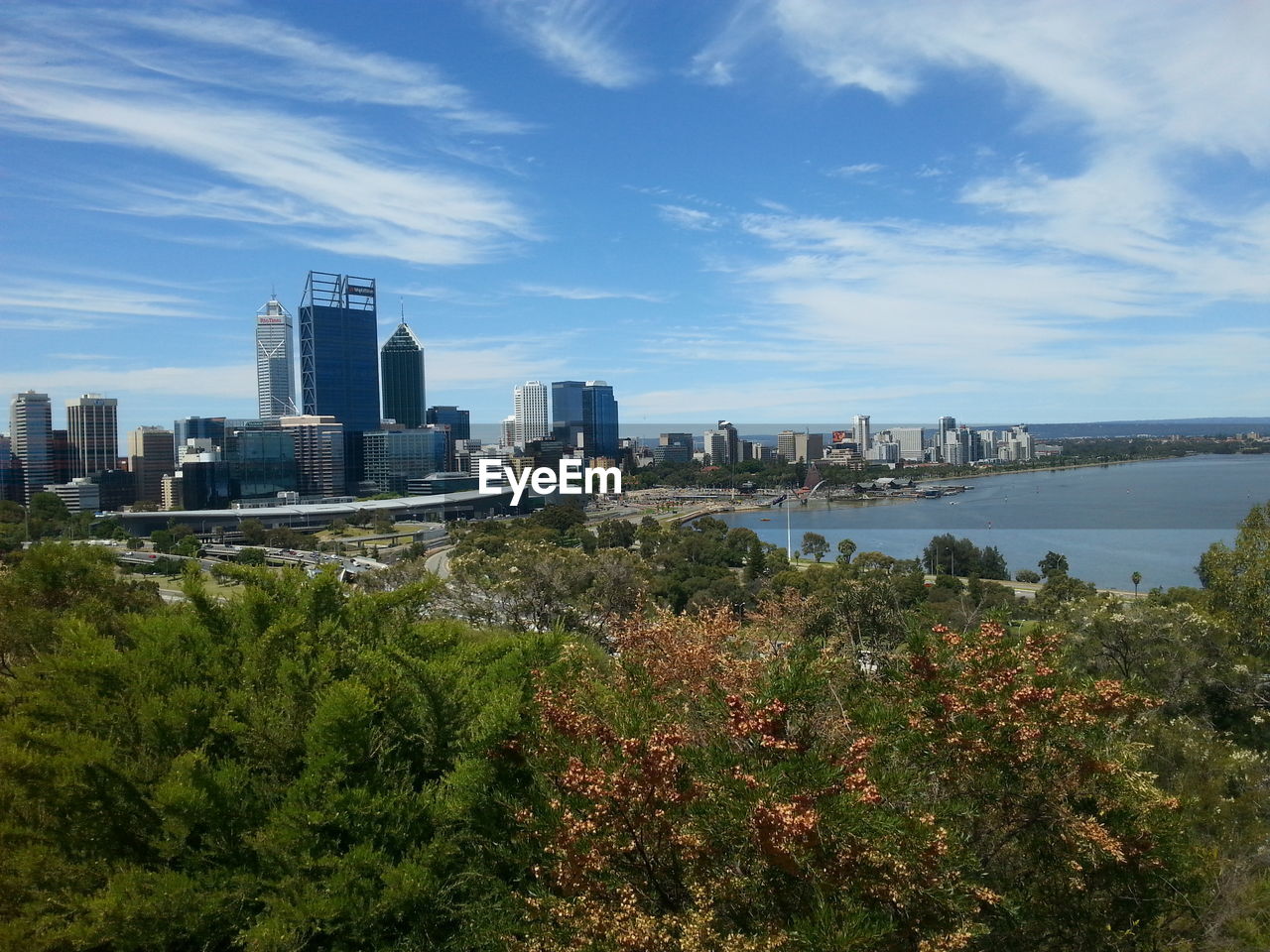 SCENIC VIEW OF BAY AGAINST SKY