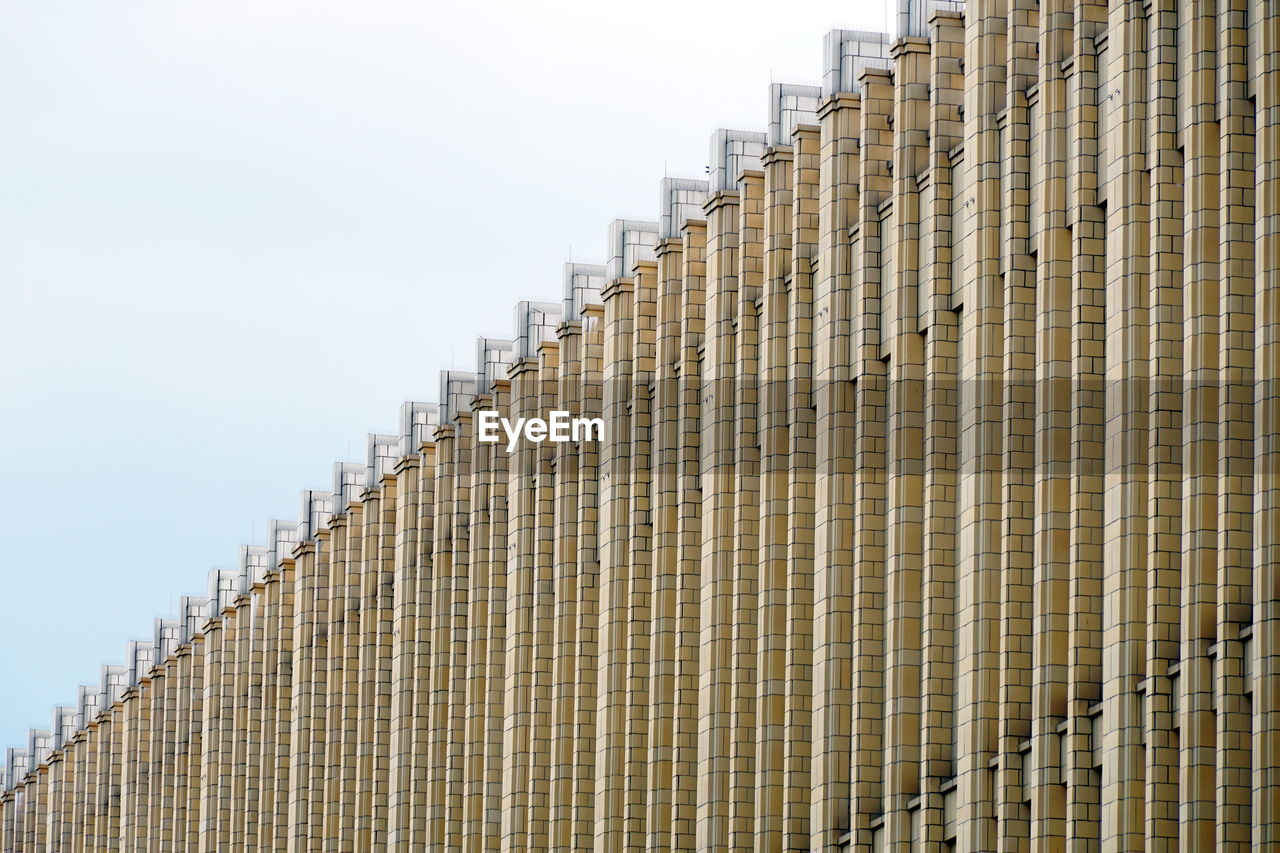 Low angle view of building against sky