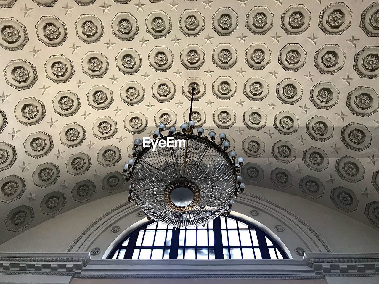 Low angle view of architectural detail of building