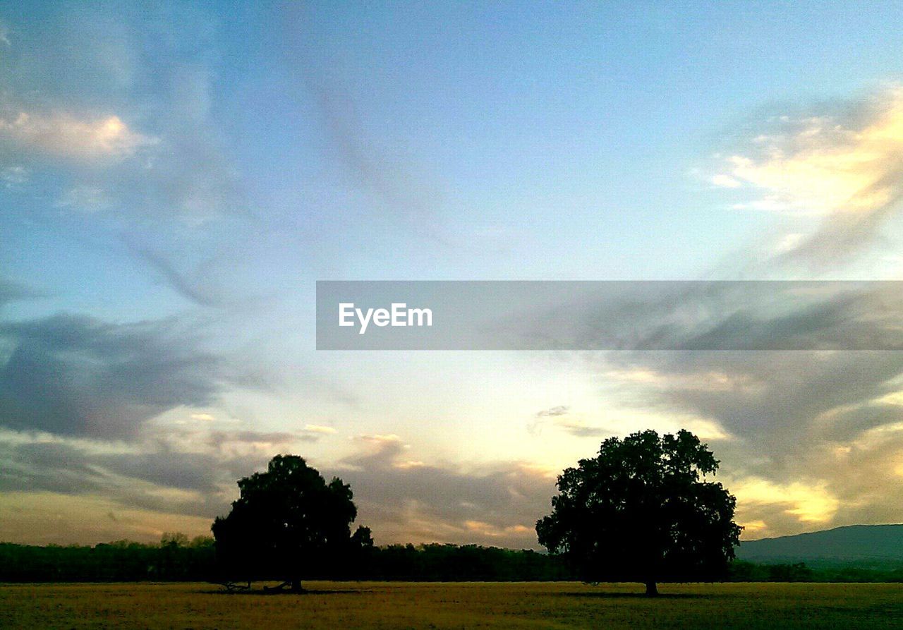 SCENIC VIEW OF LANDSCAPE AGAINST CLOUDY SKY