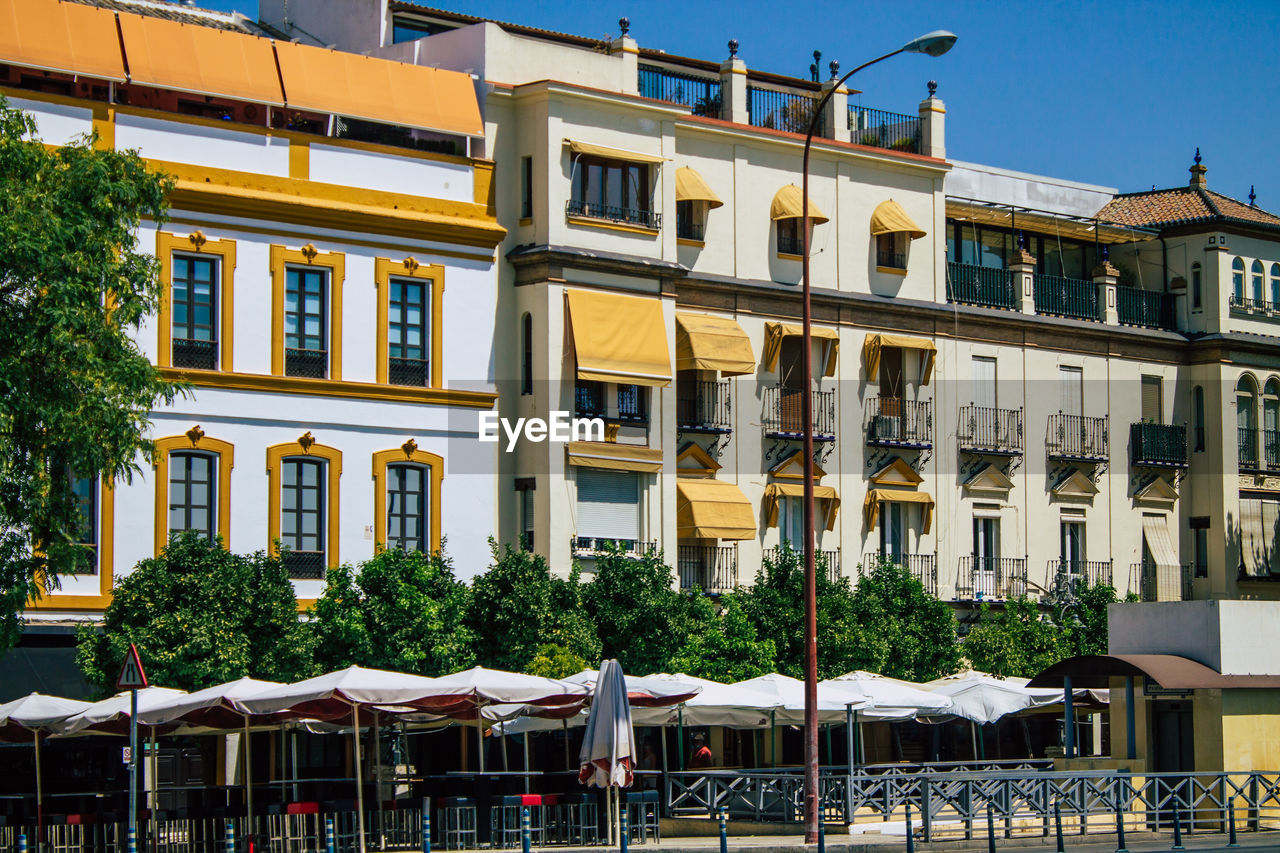 RESIDENTIAL BUILDINGS AGAINST SKY
