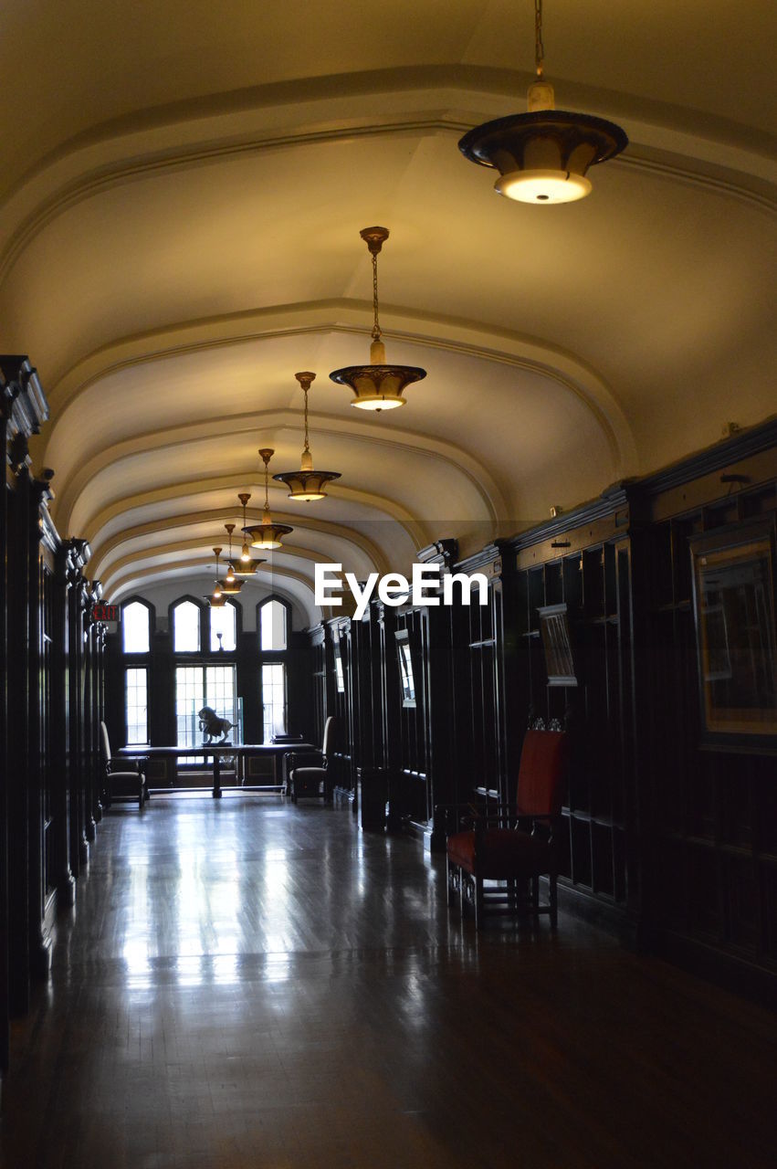 INTERIOR OF SUBWAY STATION