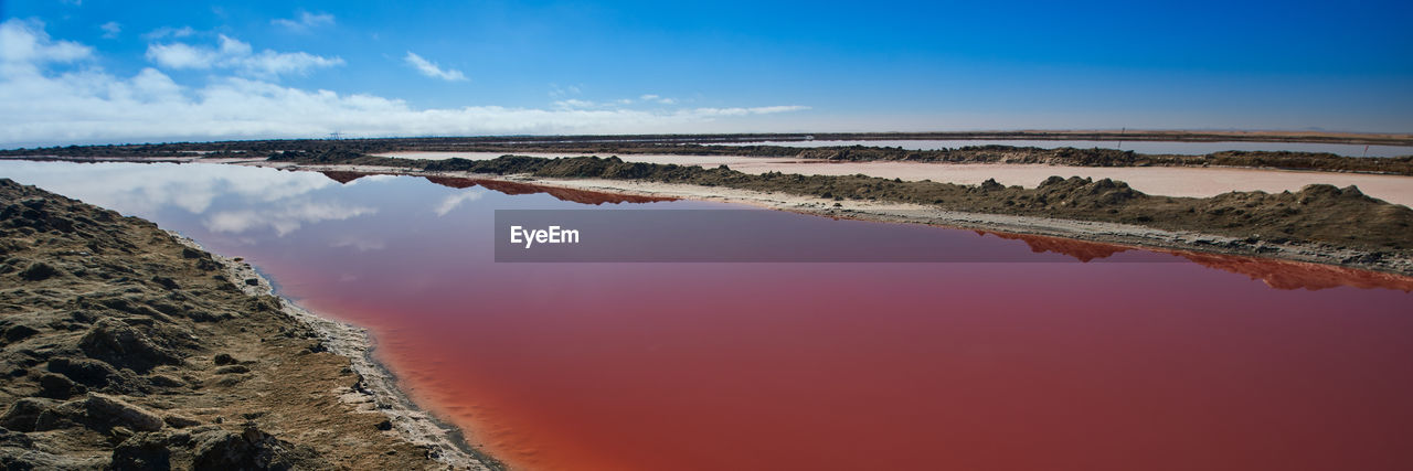 PANORAMIC VIEW OF SEA AGAINST SKY