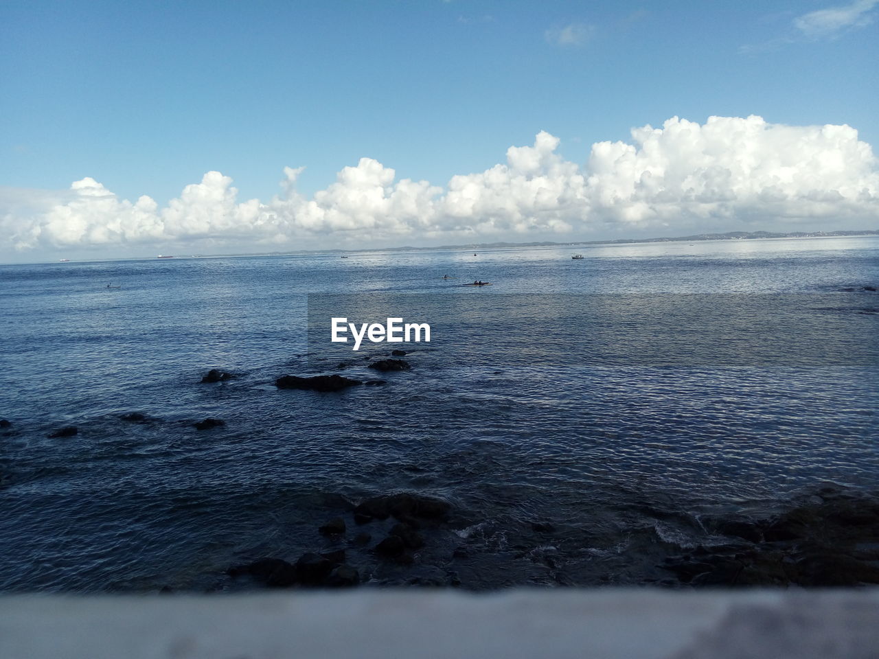 SCENIC VIEW OF SEA AND SKY