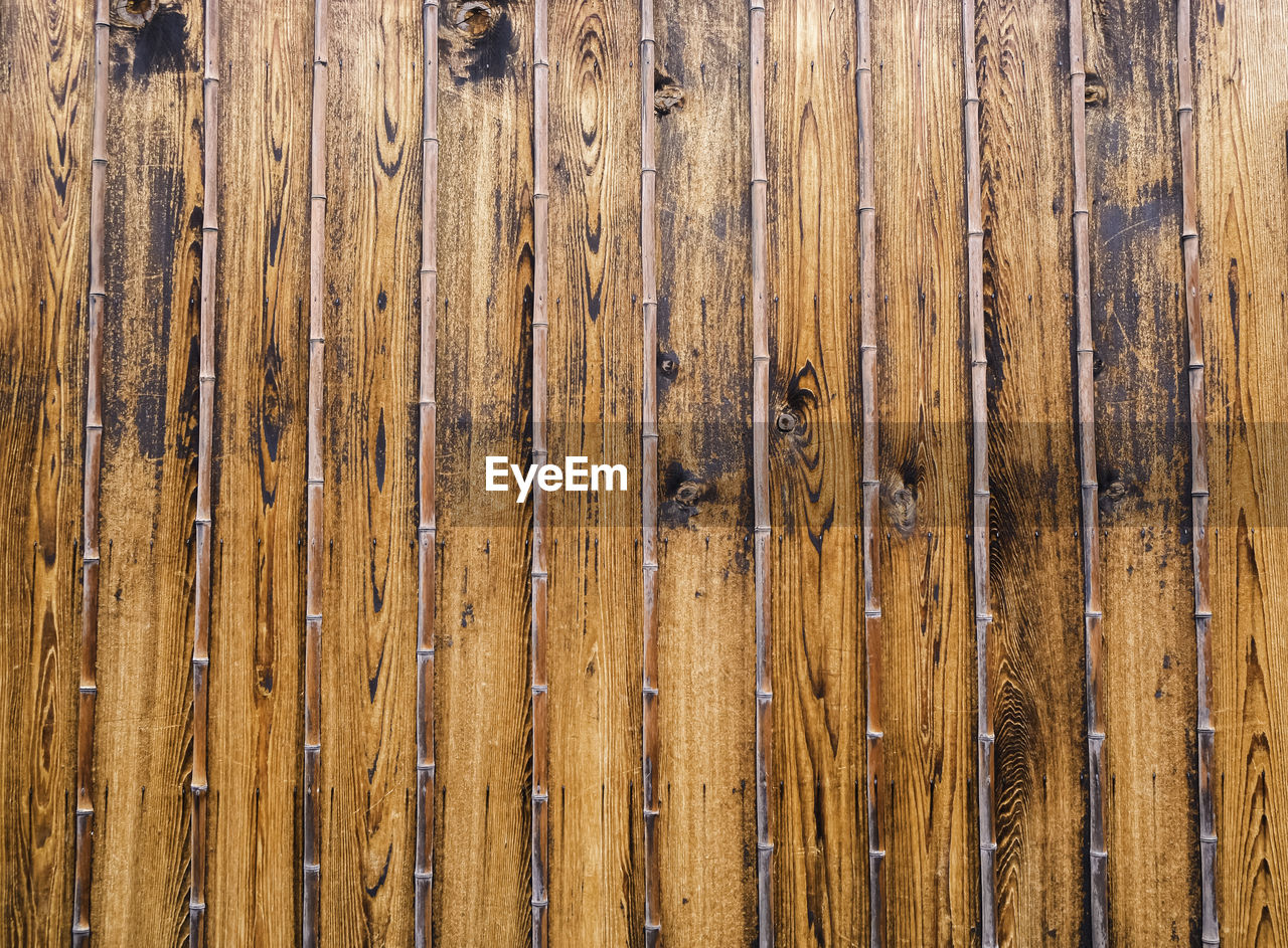 FULL FRAME SHOT OF WOODEN PLANKS