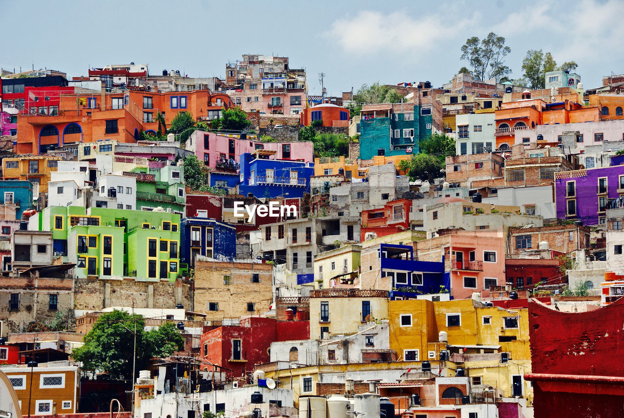 View of buildings in city