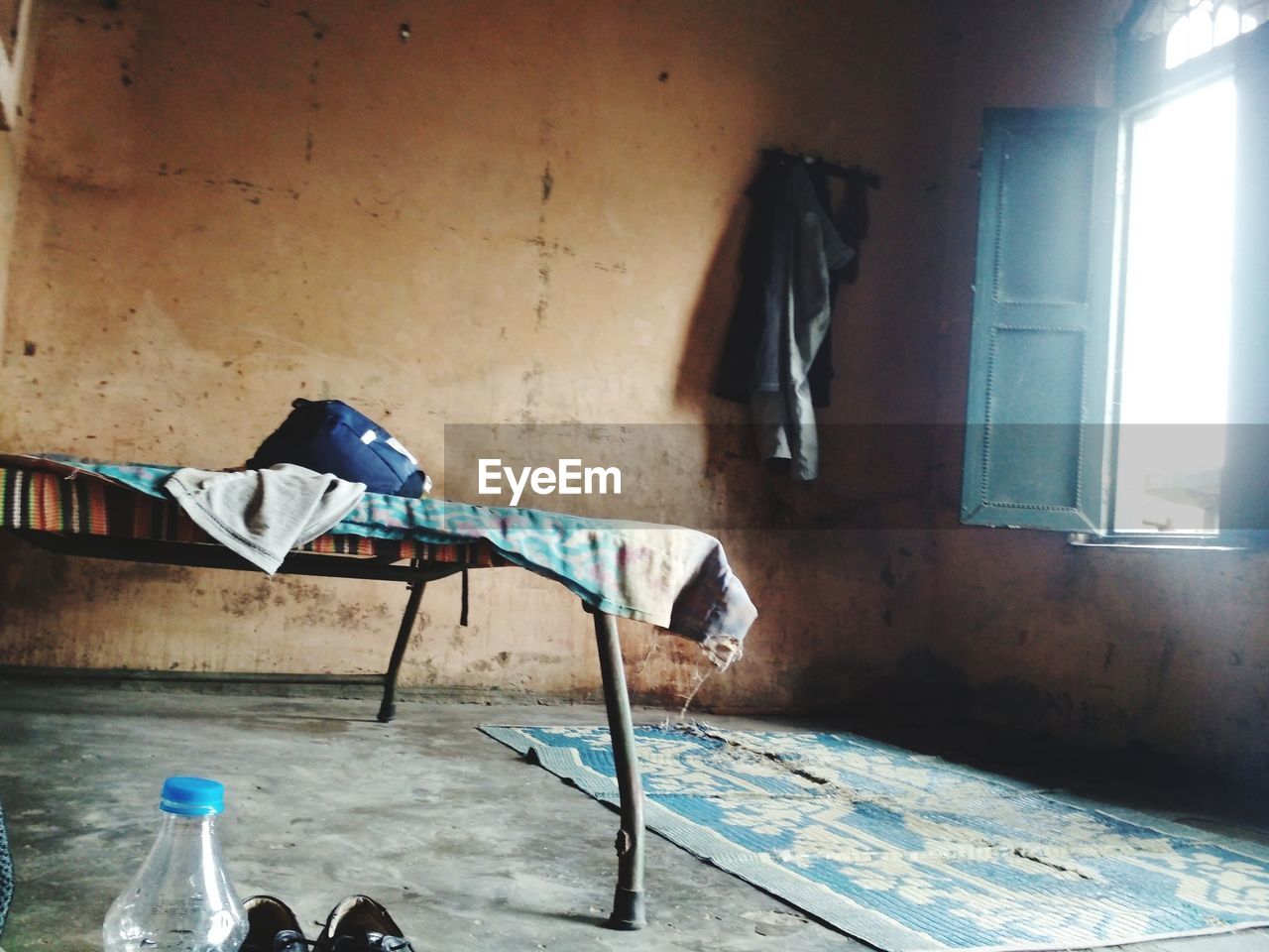 INTERIOR OF ABANDONED HOUSE