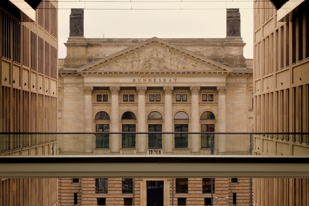 Exterior of bundesrat building