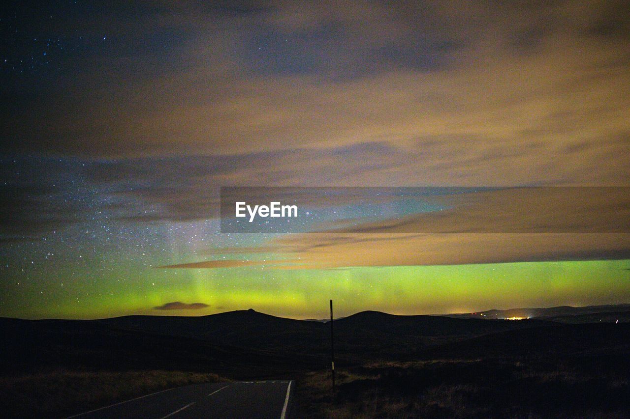 SCENIC VIEW OF SKY DURING SUNSET