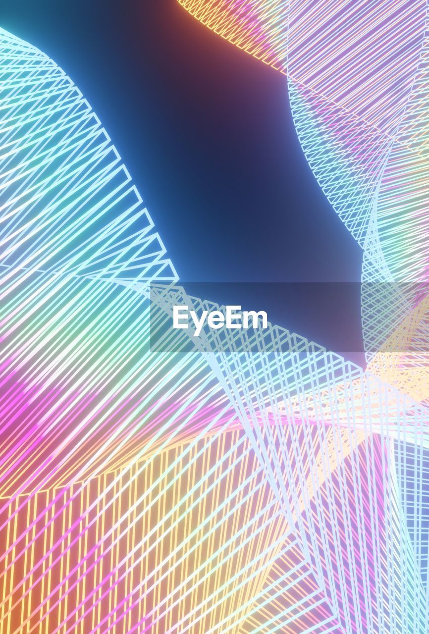 abstract, pattern, futuristic, multi colored, line, technology, backgrounds, no people, illuminated, cyberspace, circle, blue, internet, wireless technology, light - natural phenomenon, computer network, long exposure, glowing, motion, wave, science, speed, purple, creativity, complexity