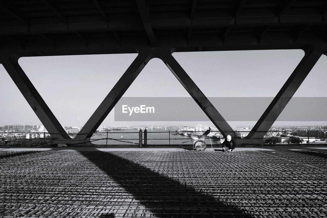 BRIDGE AGAINST SKY