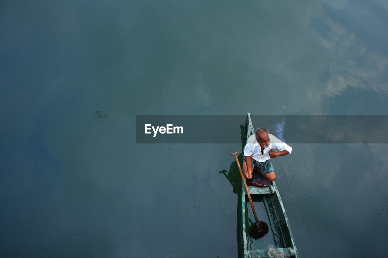 VIEW OF BOATS IN WATER