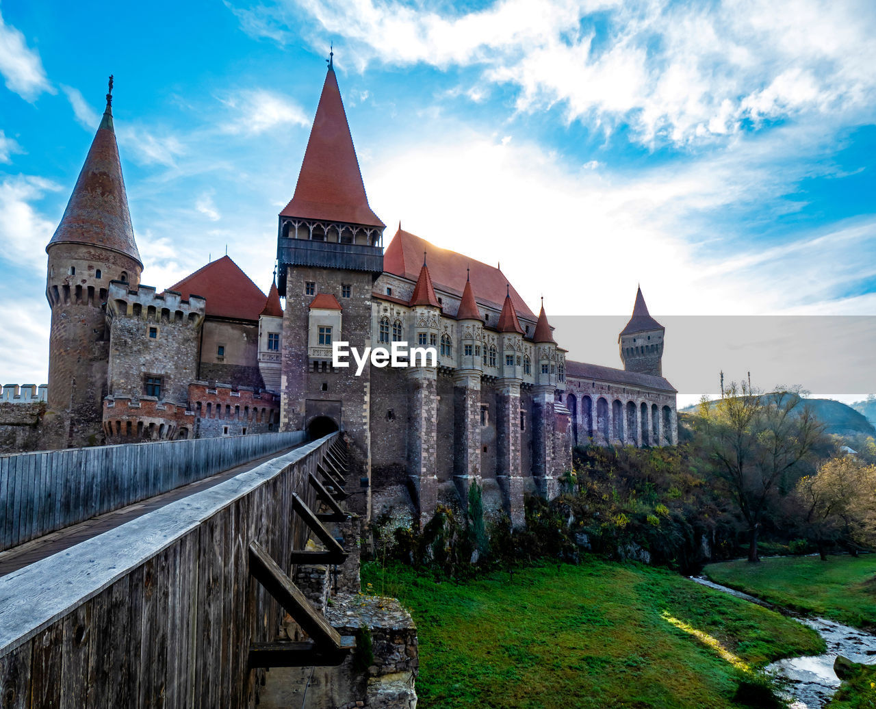 Corvin castle, vajdahunyadi vár in hunedoara, transylvania, romania