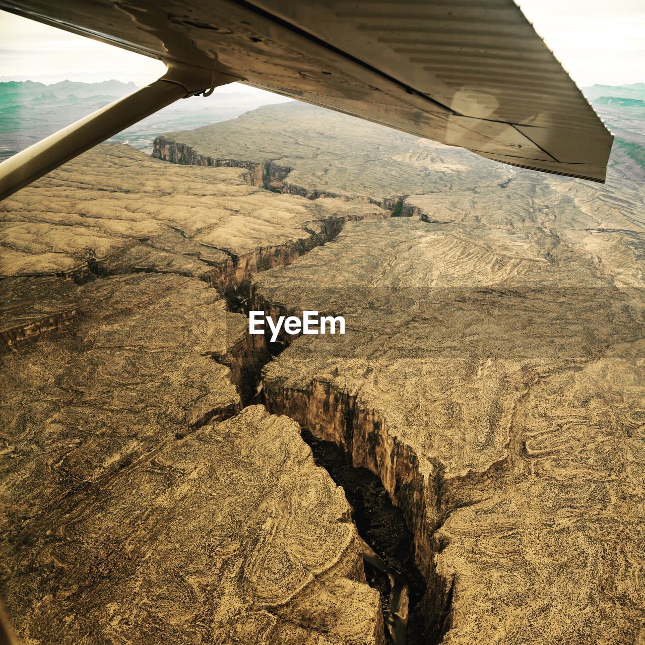 Aerial view of landscape