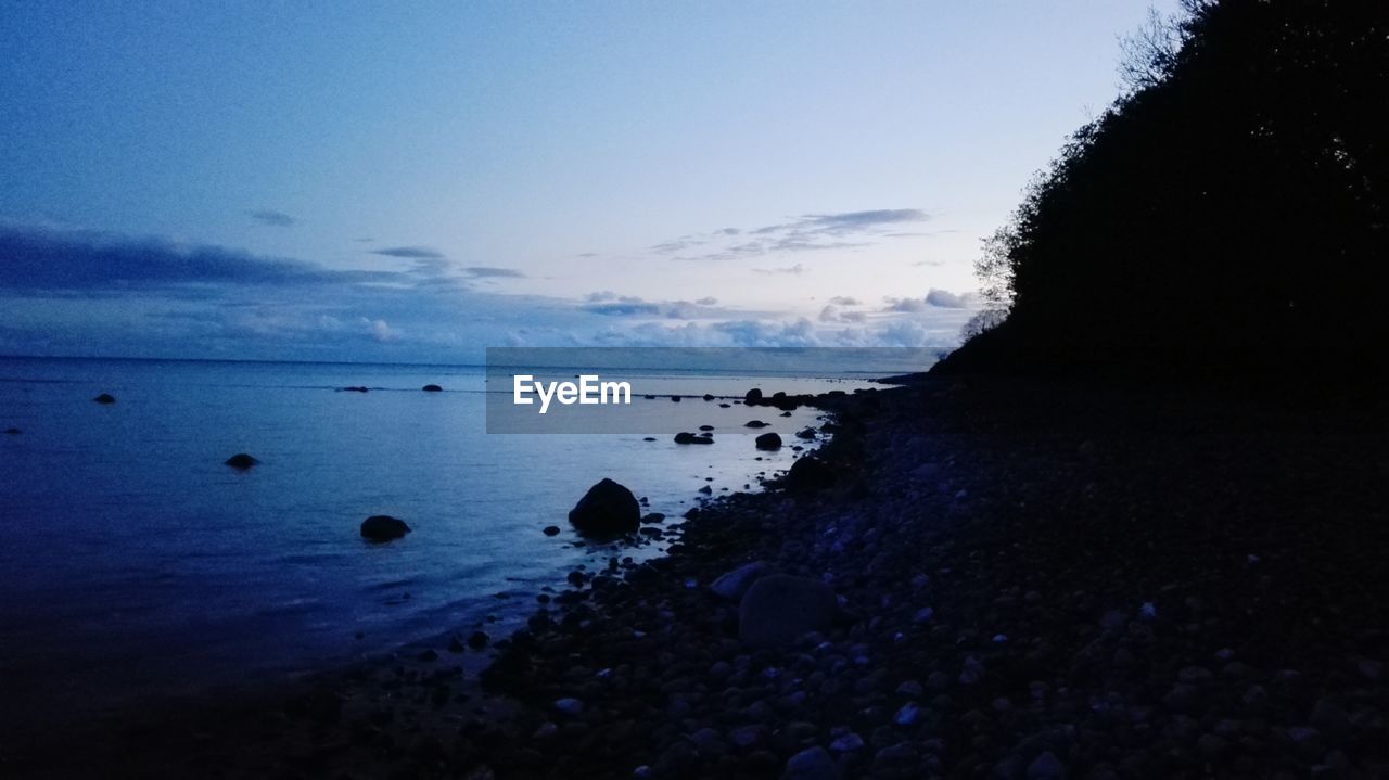 VIEW OF SEA AGAINST SKY