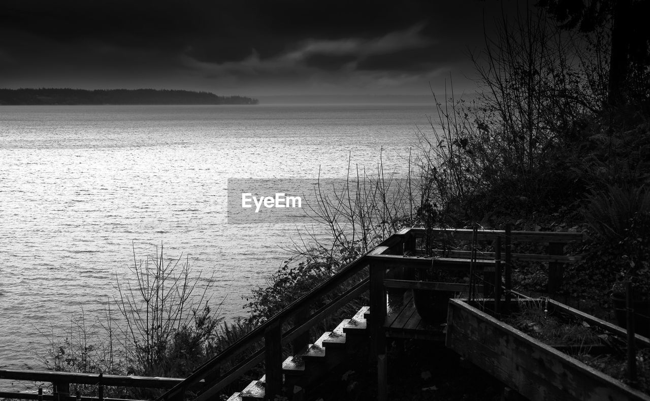 PANORAMIC VIEW OF SEA AGAINST SKY