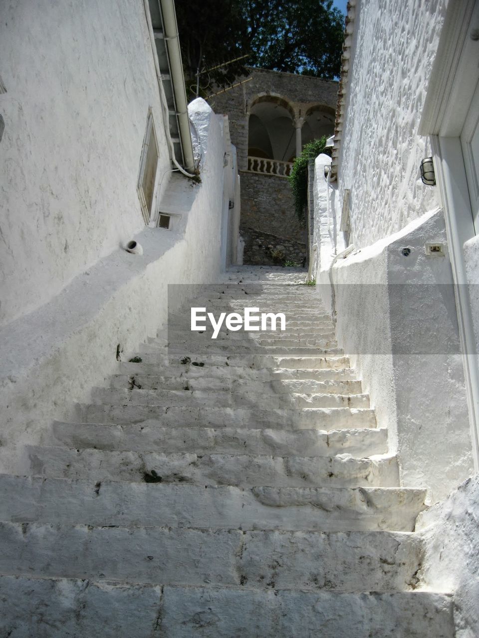 Steps leading towards house