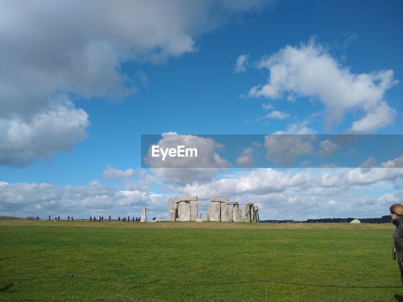 BUILT STRUCTURE ON FIELD AGAINST SKY