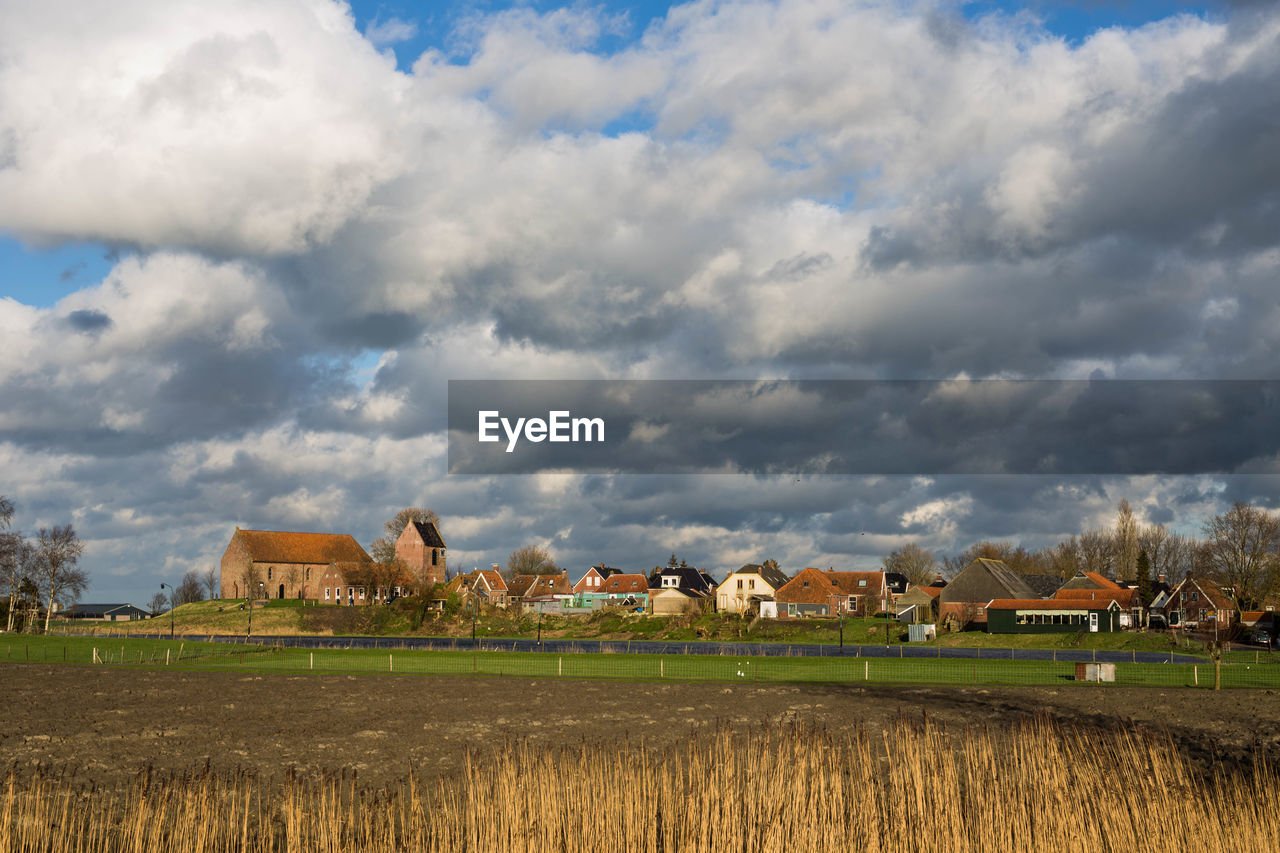 VIEW OF LANDSCAPE AGAINST CLOUDY SKY