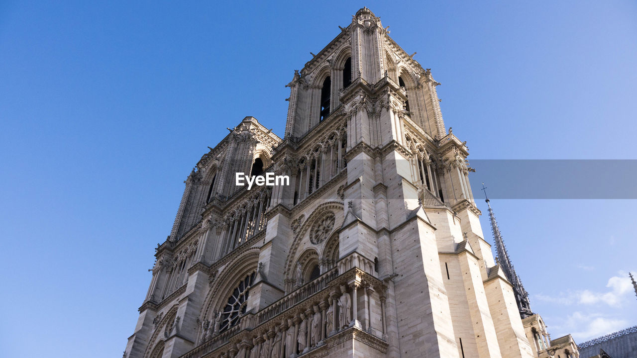 LOW ANGLE VIEW OF BELL TOWER