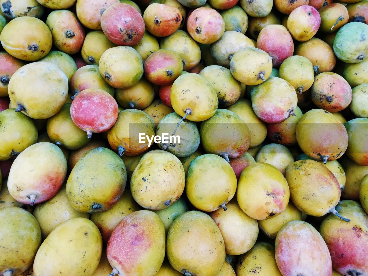 Full frame shot of fruits for sale at market stall