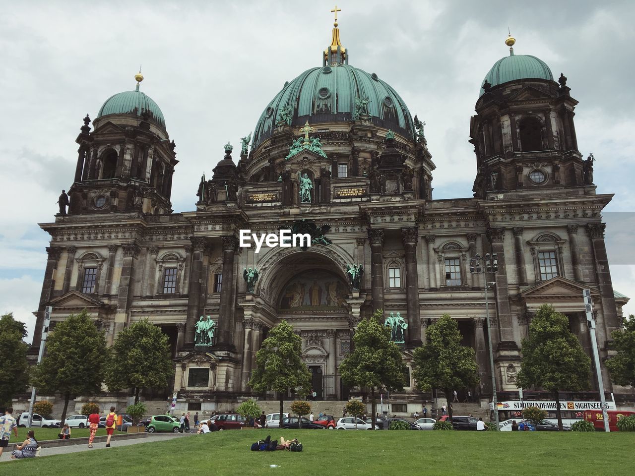 Berlin cathedral against sky