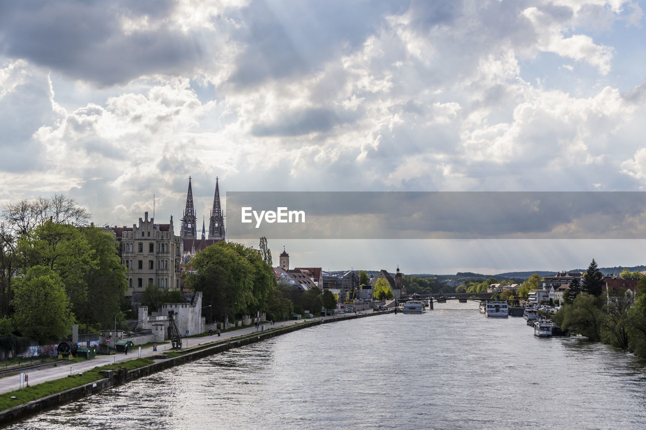 VIEW OF CITY AT RIVERBANK