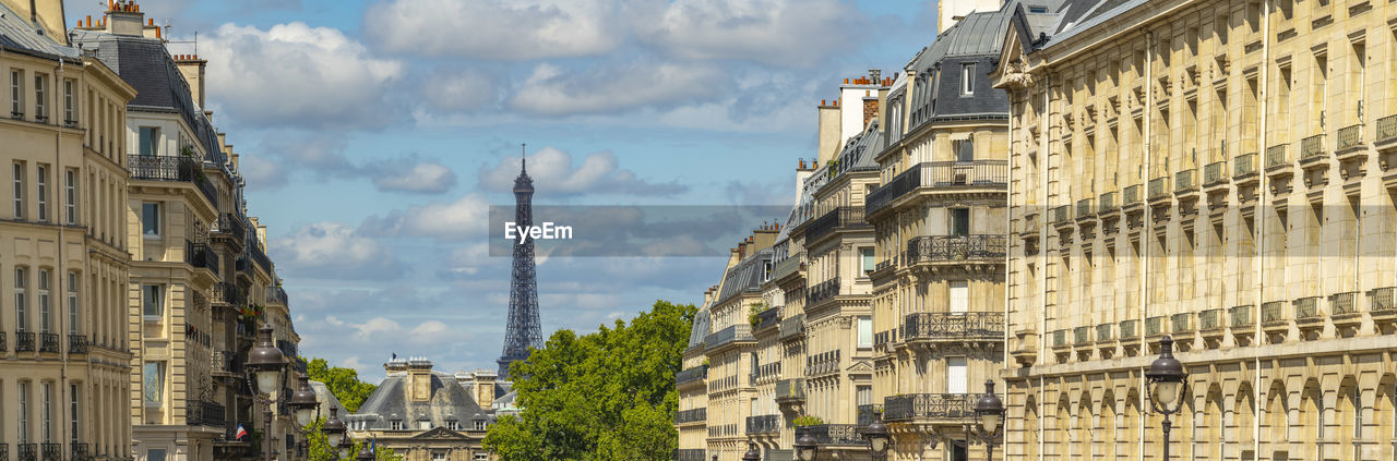 LOW ANGLE VIEW OF BUILDINGS AGAINST SKY