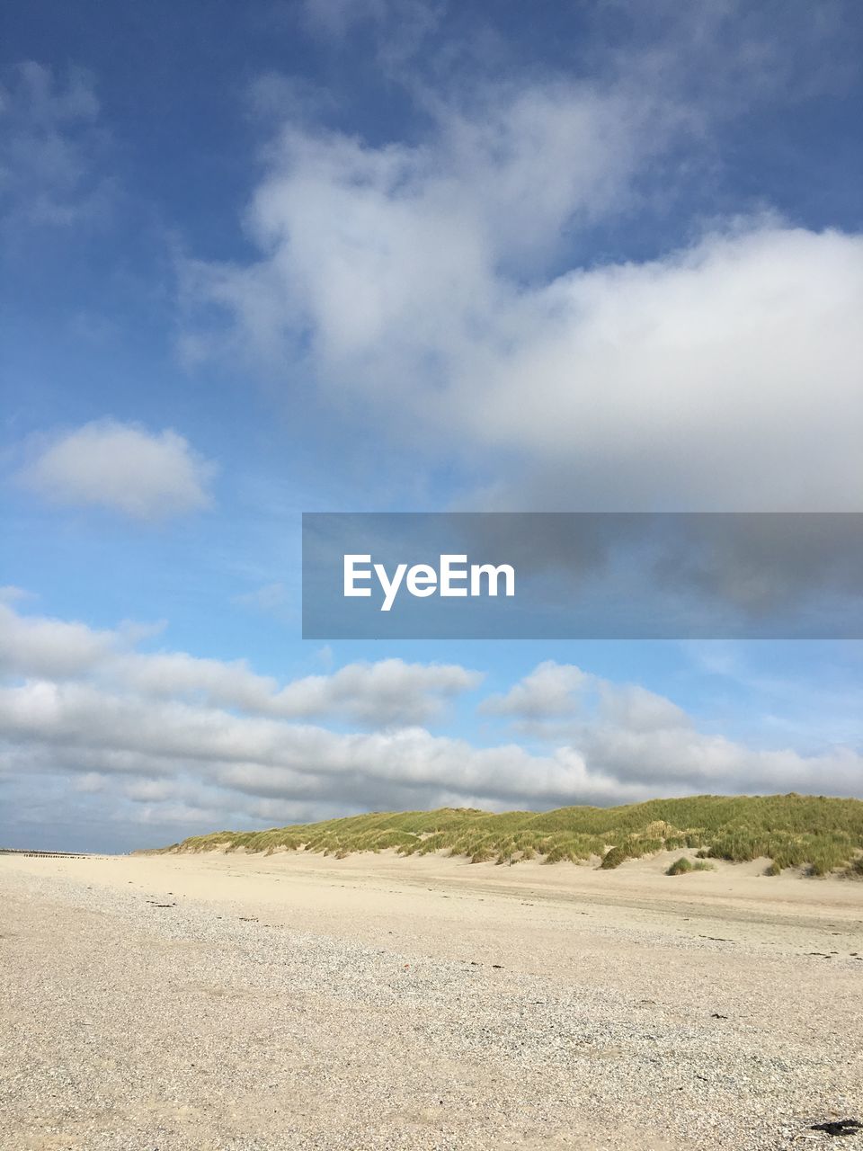 Scenic view of land against sky