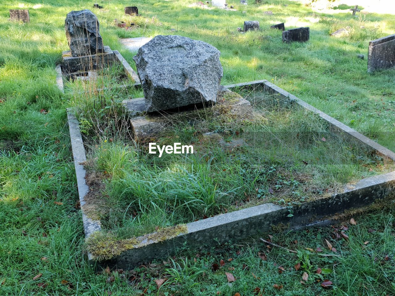 VIEW OF CEMETERY