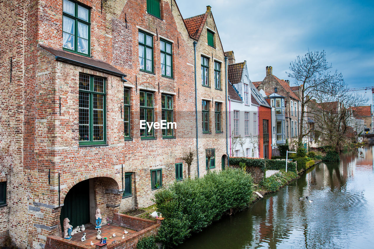 VIEW OF CANAL BY BUILDINGS