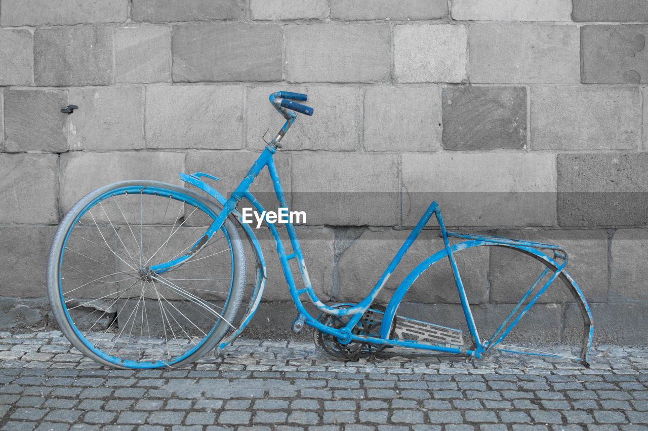 Broken bicycle