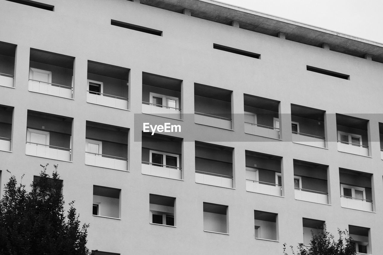 Low angle view of building against sky