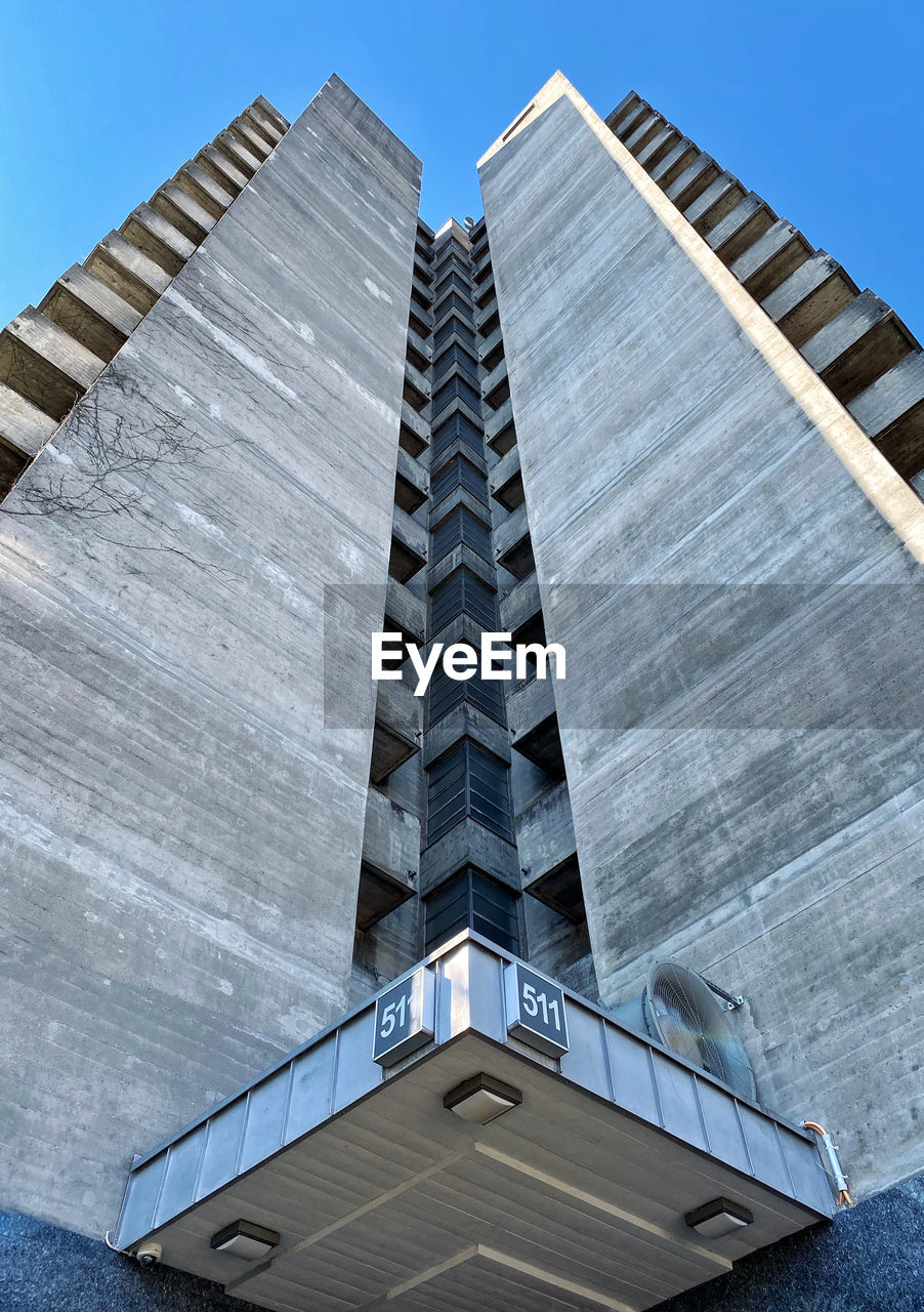 Low angle view at triemli skyscraper