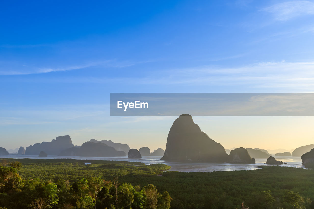 PANORAMIC VIEW OF SEA AGAINST SKY