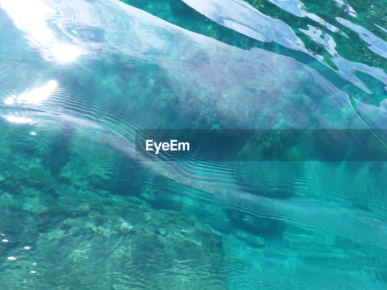 Full frame shot of water in sea