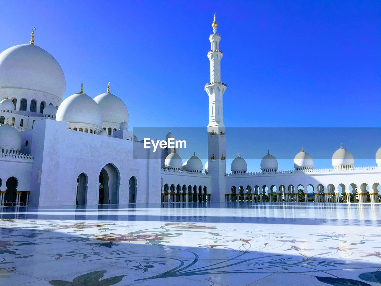 View of building against clear sky