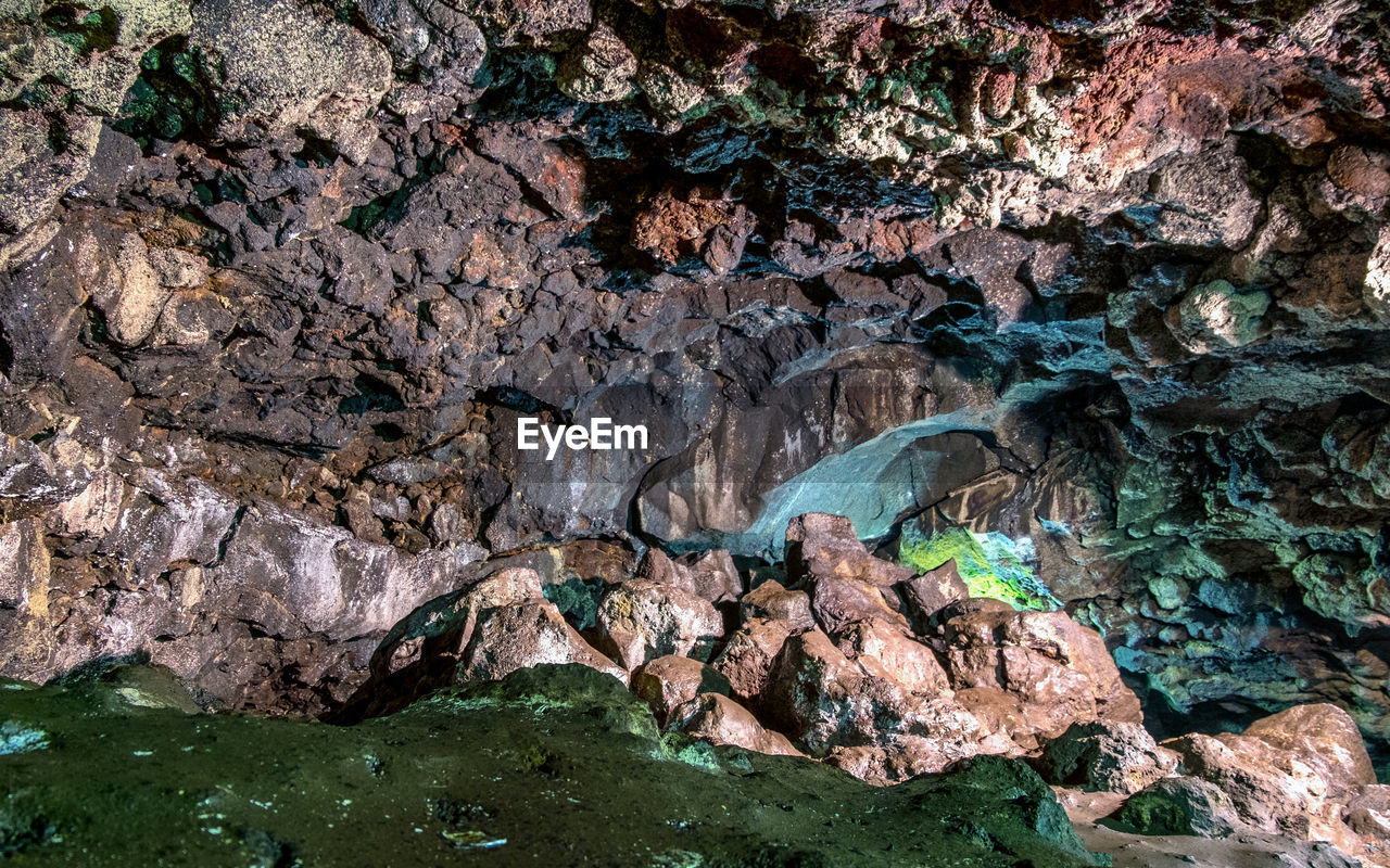 ROCK FORMATIONS IN WATER