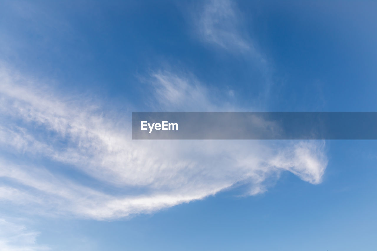 LOW ANGLE VIEW OF CLOUDY SKY