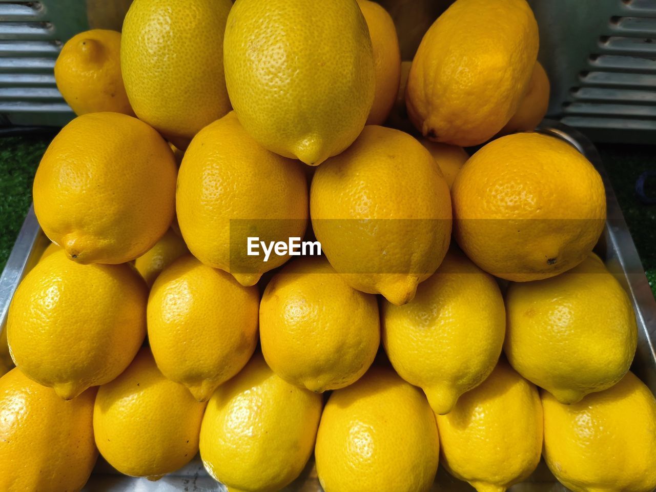 Full frame shot of lemons