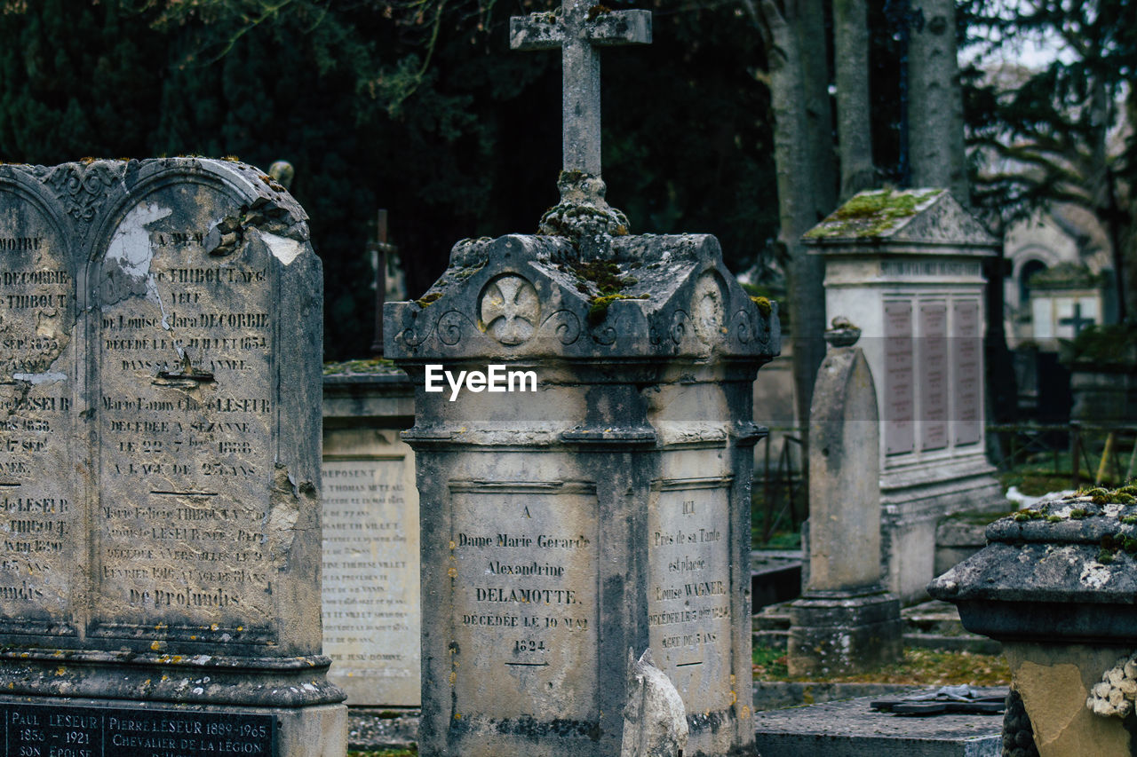 VIEW OF OLD CEMETERY