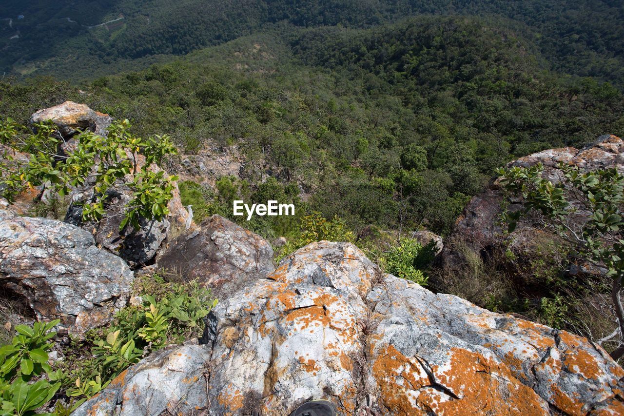 ROCK FORMATION ON LAND