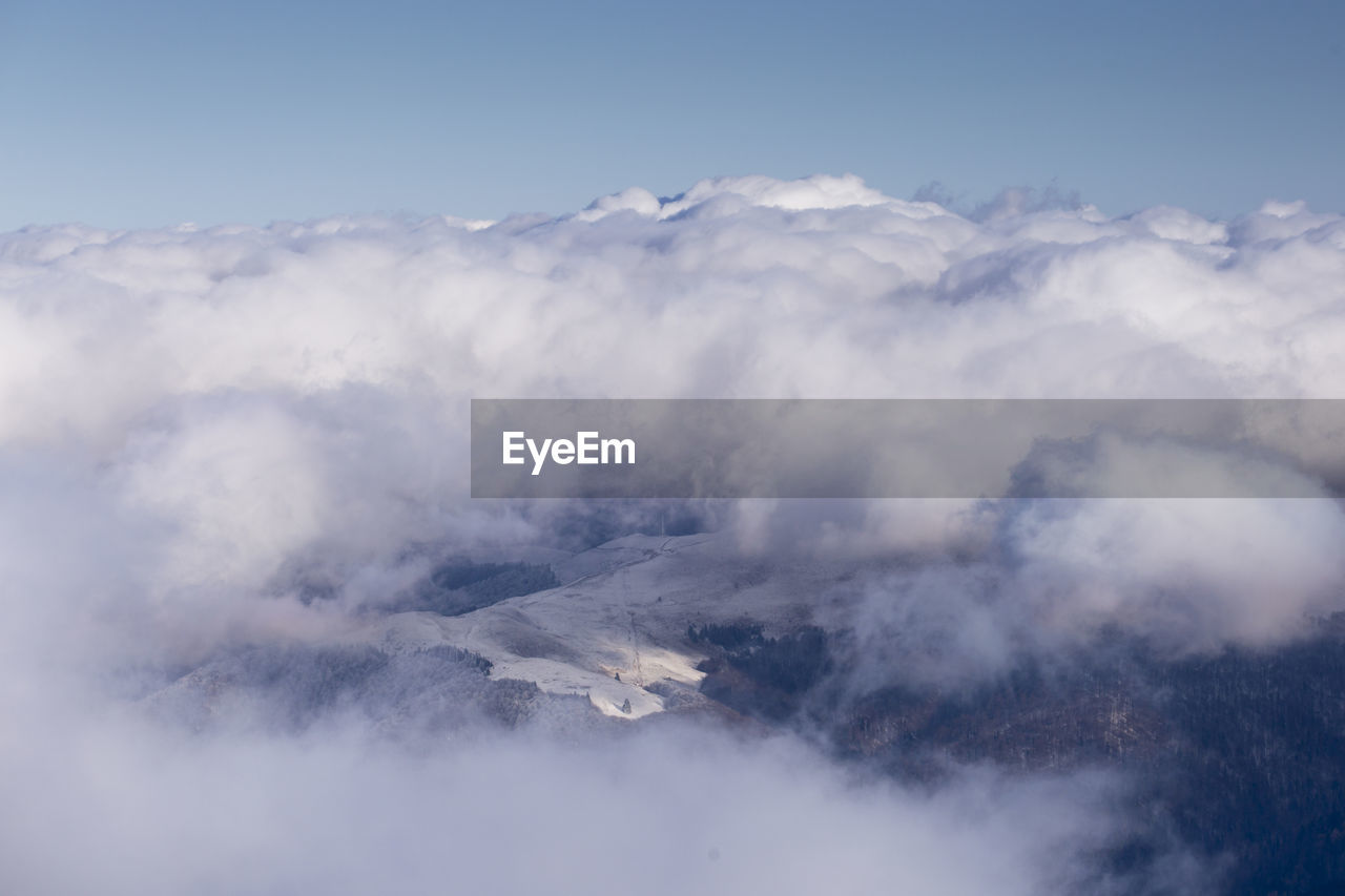 Scenic view of cloudy sky