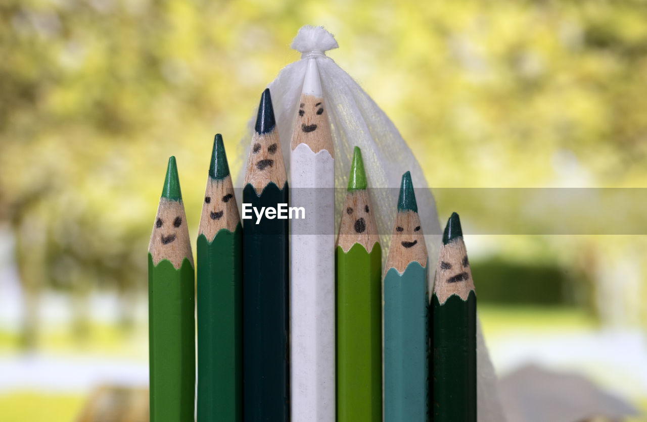 My pencils wedding party