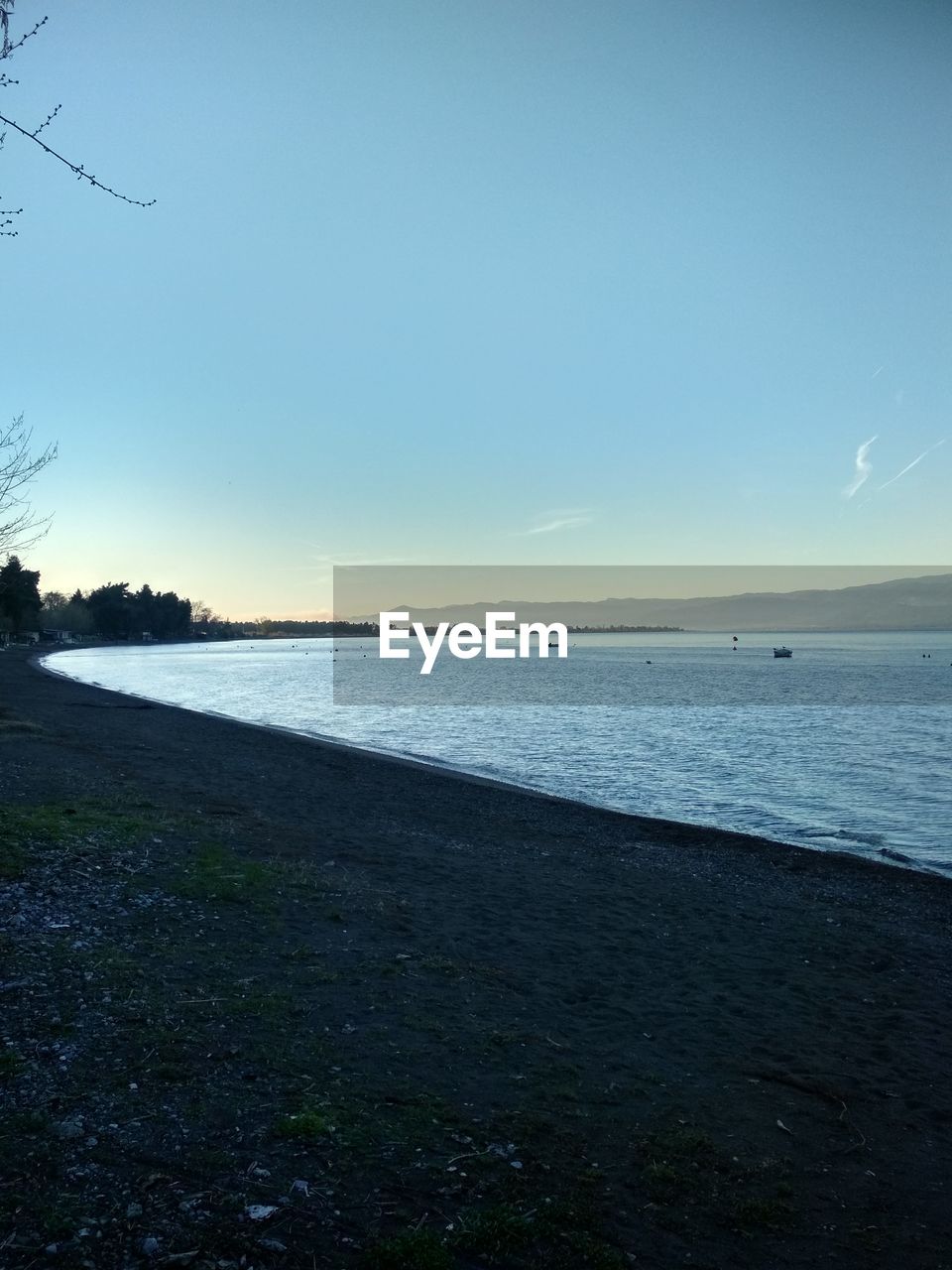 SCENIC VIEW OF BEACH AGAINST CLEAR SKY