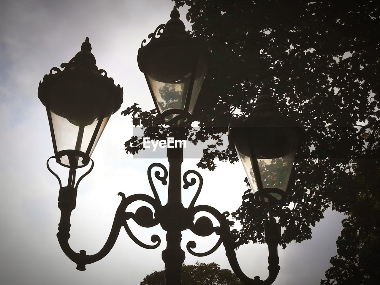 LOW ANGLE VIEW OF STREET LIGHT