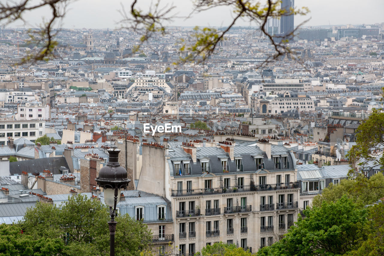 View of buildings in city