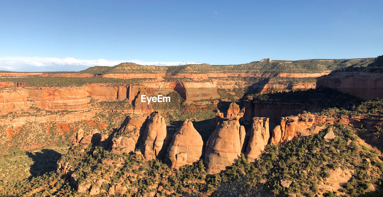 Views from the colorado national monument national park near grand jun