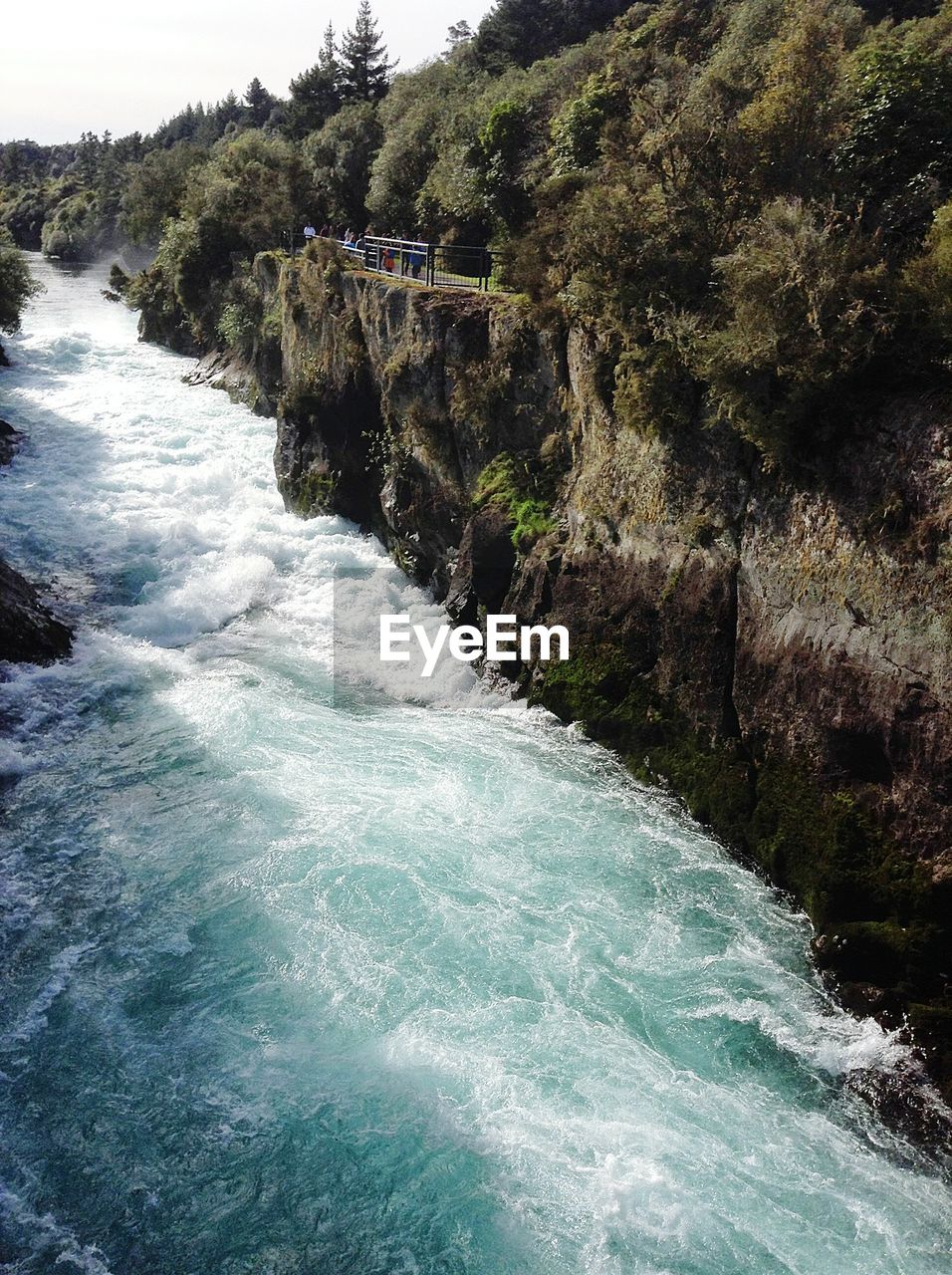 SCENIC VIEW OF WATERFALL